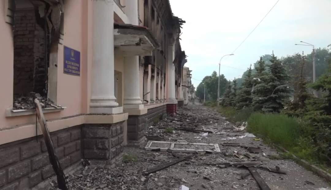 Наслідки обстрілів Луганщини