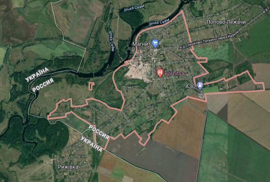 Село Теткино Глушковского района Курской области РФ