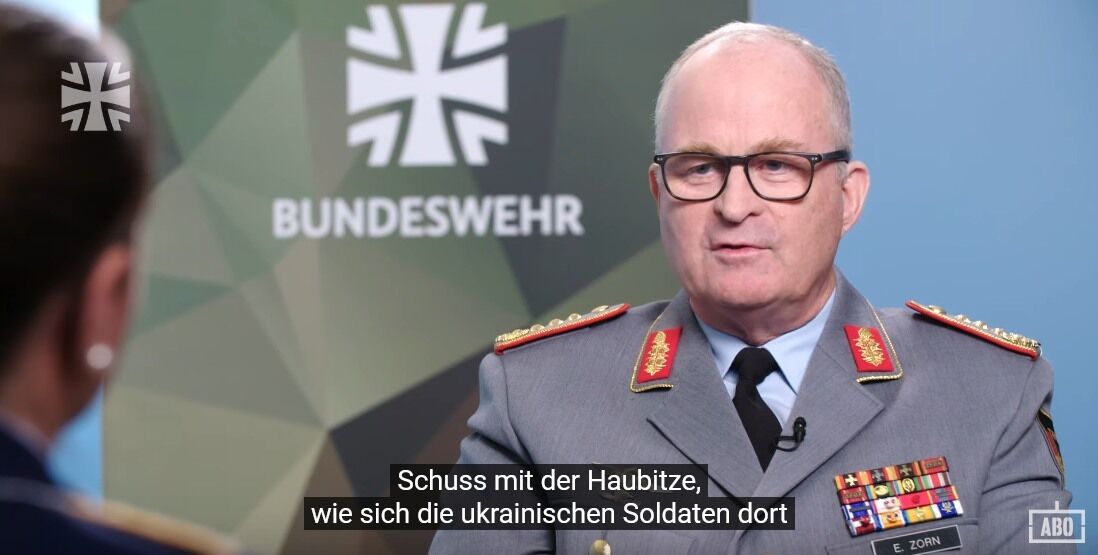 Генеральний інспектор Збройних сил Німеччини Еберхард Зорн.
