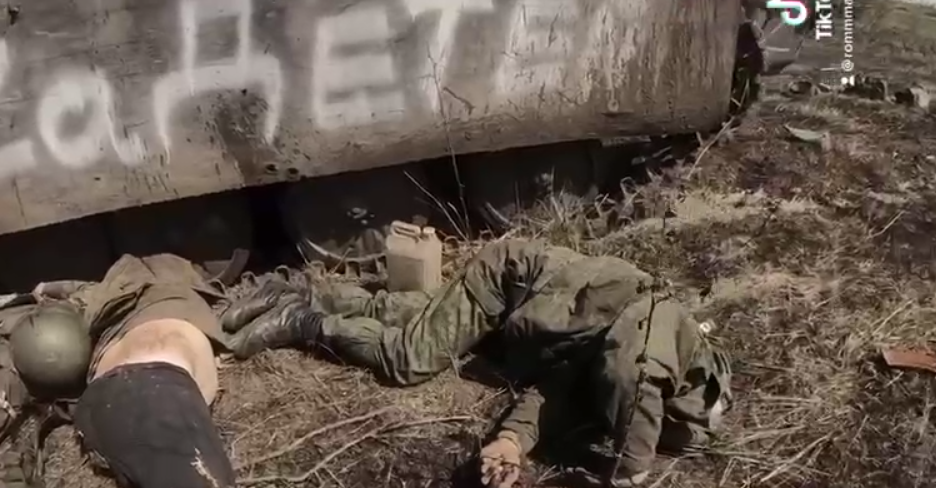Українські захисники показали знищених окупантів.