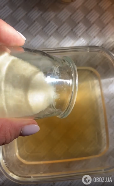Добавление желатина в яблочный сок