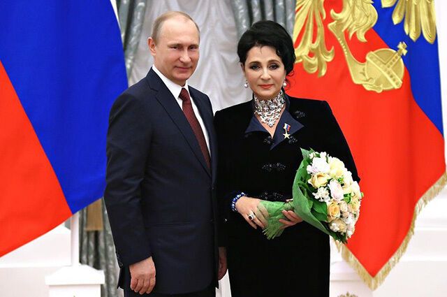 Ирина Винер-Усманова и Путин