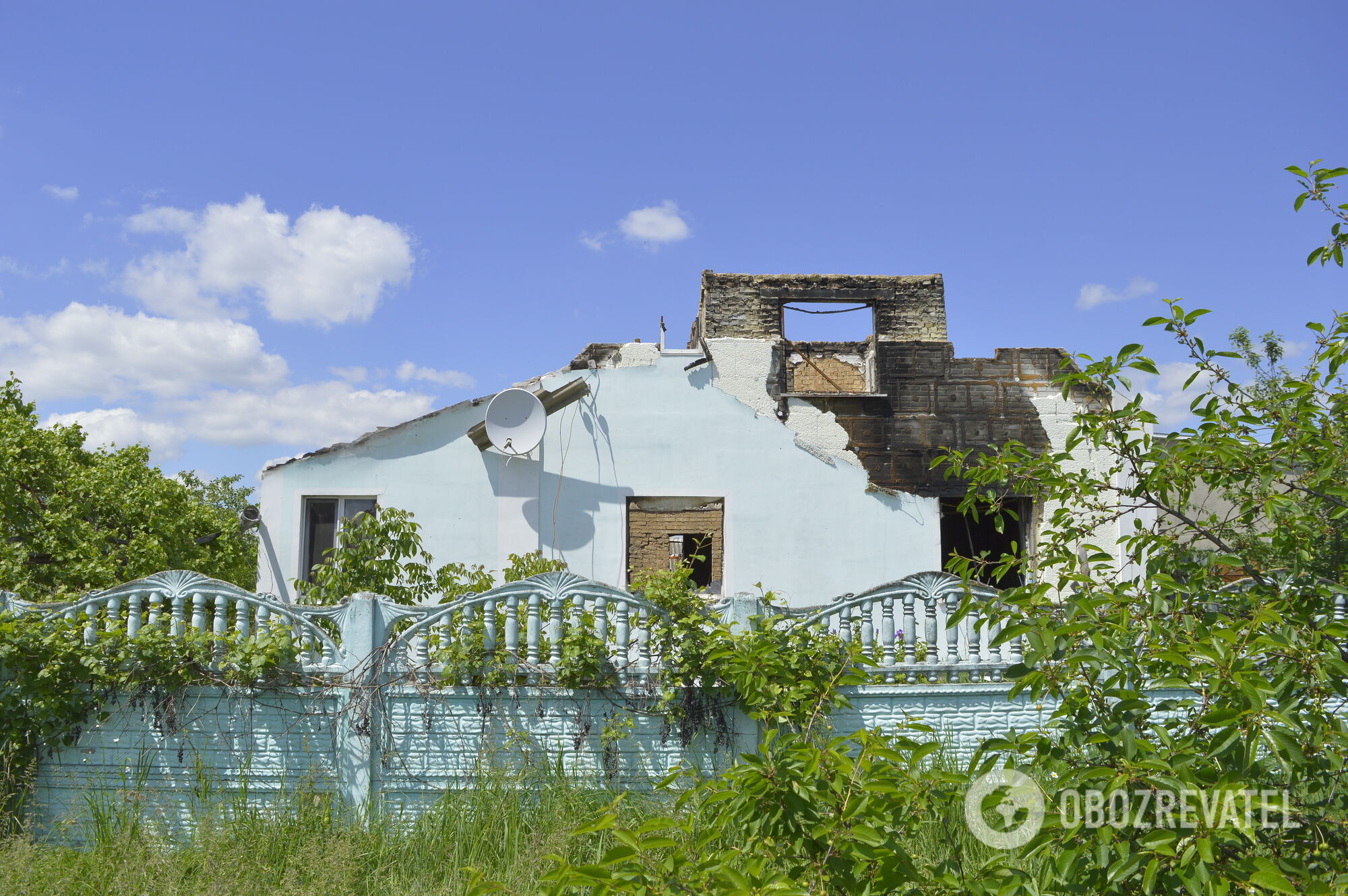 Росіяни бомбили домівки місцевих жителів