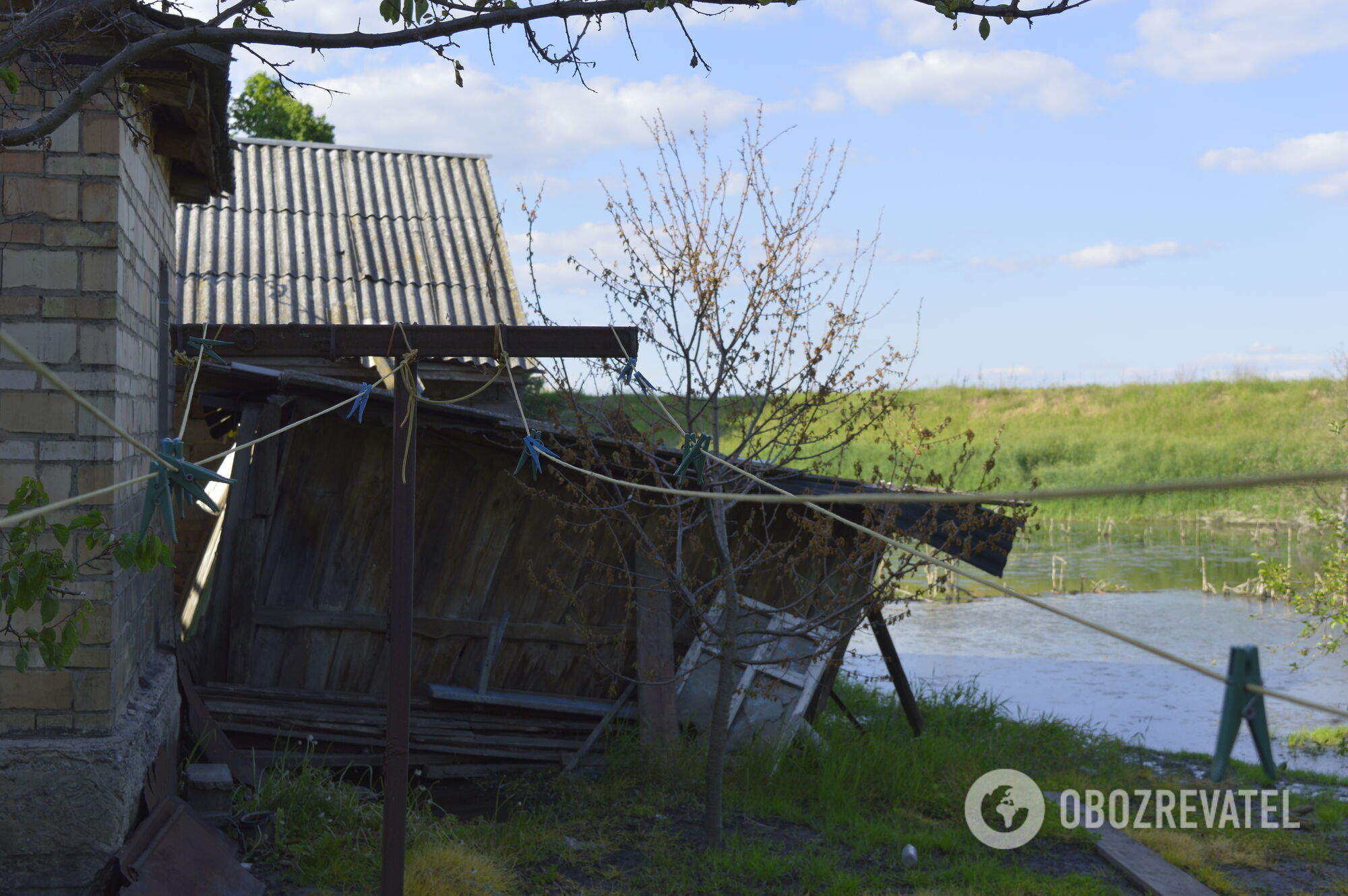 Поселки в Киевской области пострадали от подрыва дамбы