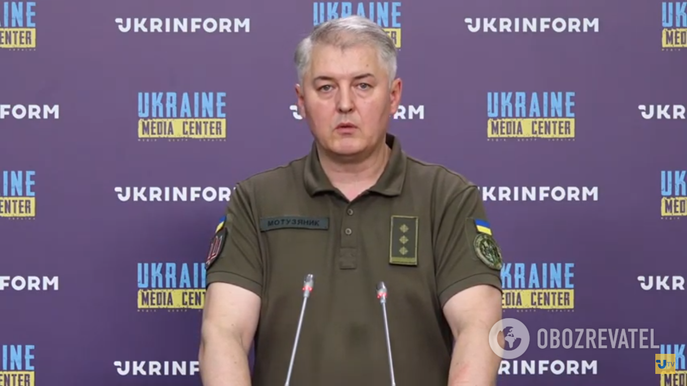 Спикер Министерства обороны Украины Александр Мотузянык