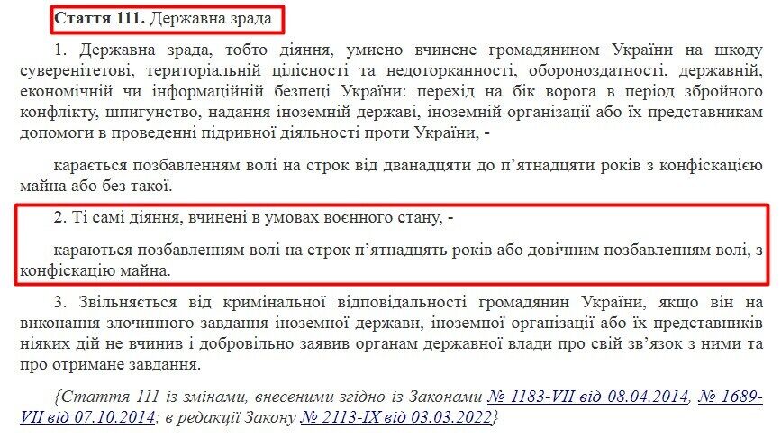 держзрада Україна відповідальність