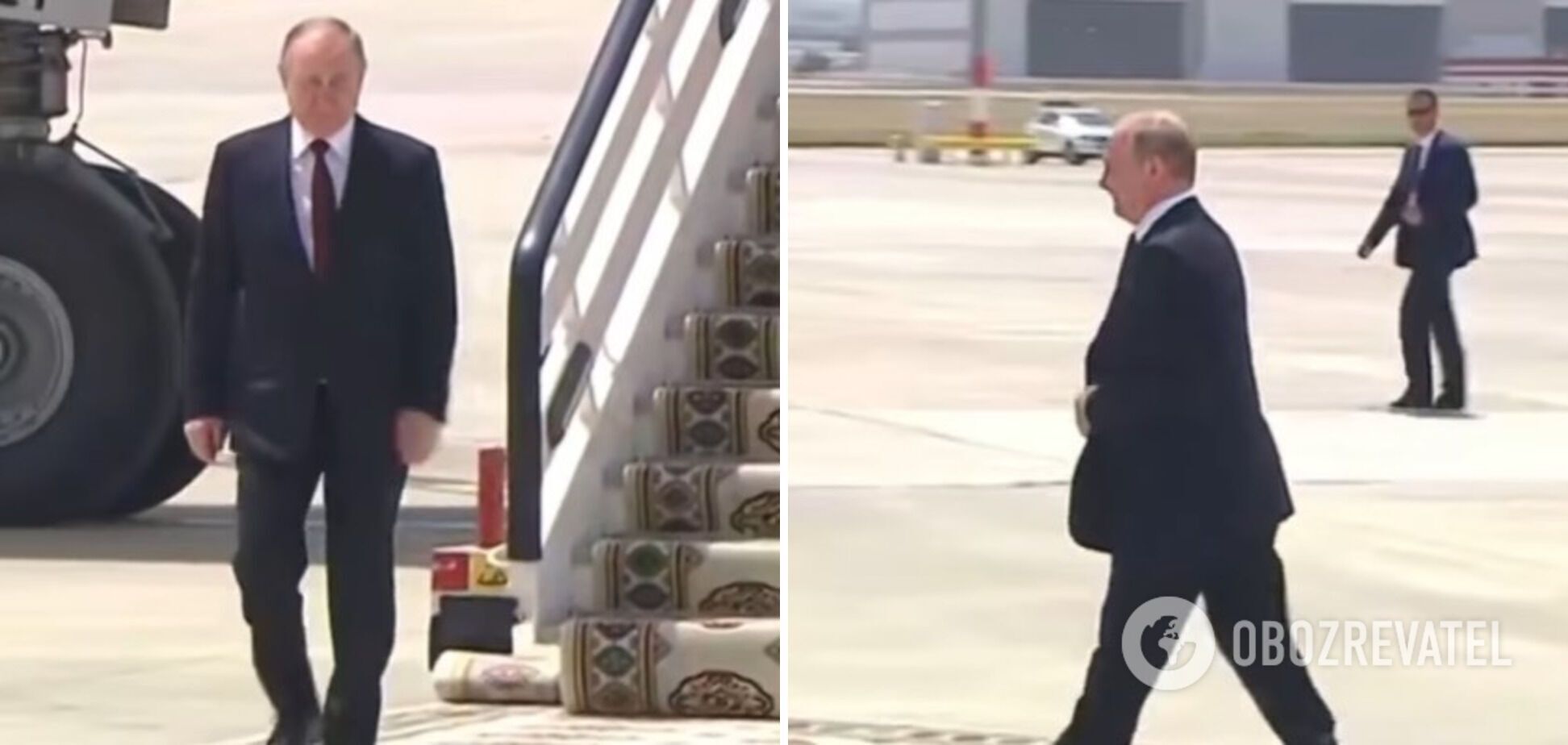 Путіна ніхто не зустрів біля літака