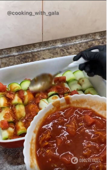 Ситні кабачкові рулетики: як швидко нарізати овоч для страви