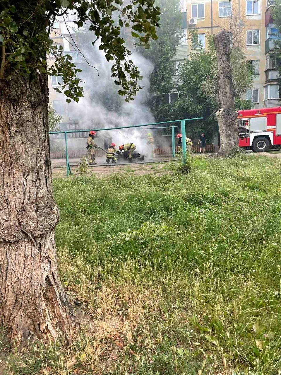 Через обстріли РФ виникали пожежі