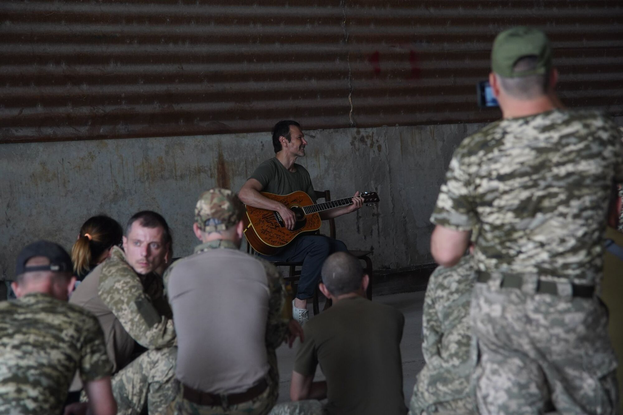 Святослав Вакарчук підтримав бойовий дух українських воїнів