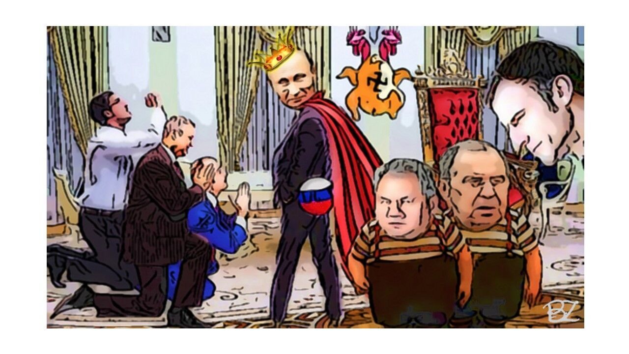Карикатура Владимир Путин.