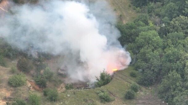 Воїни 93-ї бригади "Холодний Яр" спалили окупантів із технікою