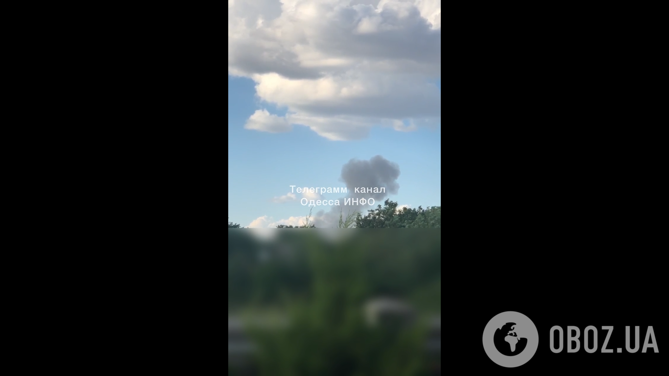 Взрывы в Одесской области