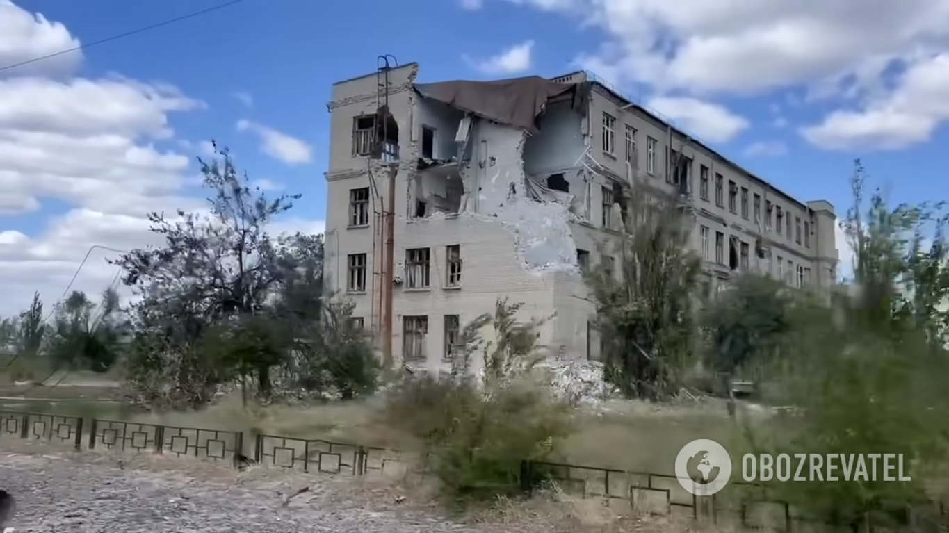 Многоквартирный дом после российского обстрела