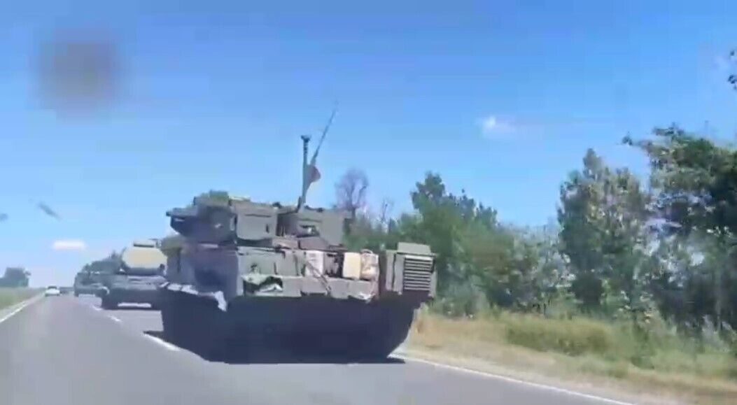 На Луганщине зафиксировано передвижение крупной колонны РФ