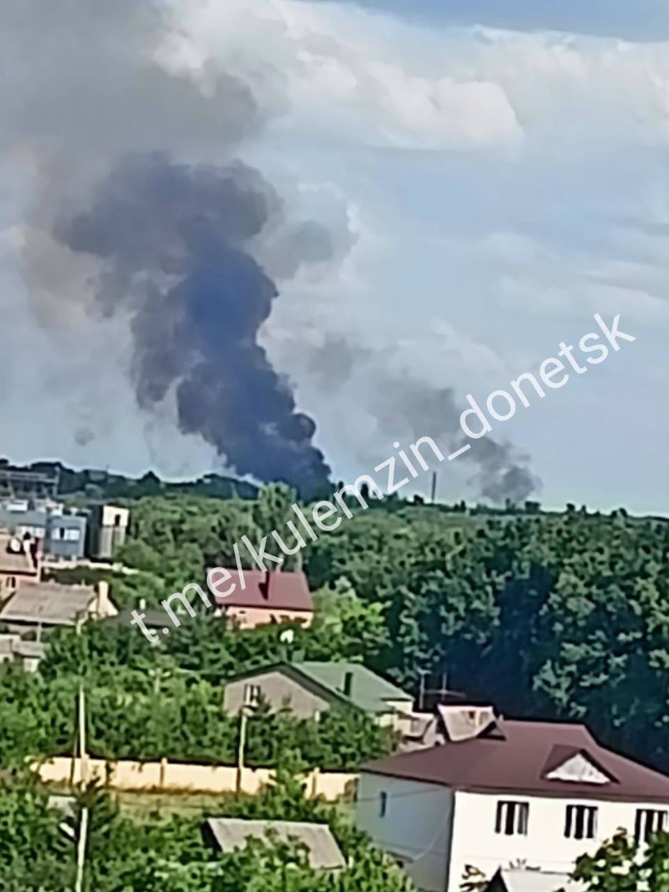 Пожежа у Донецьку