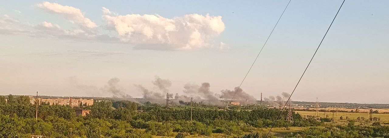 В окупованій Горлівці на складах військ РФ вибухнув боєкомплект