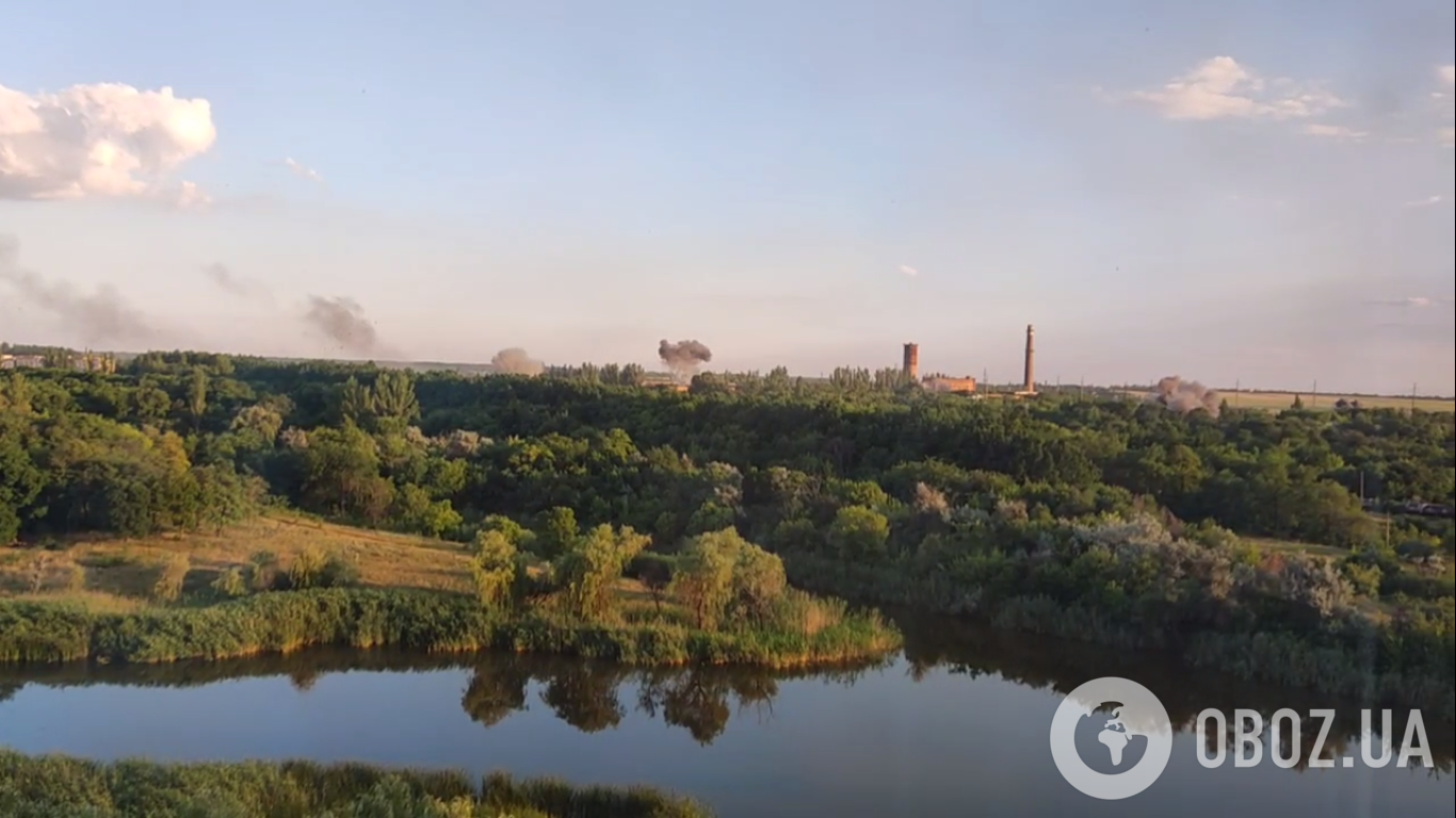 В окупованій Горлівці на складах військ РФ вибухнув боєкомплект