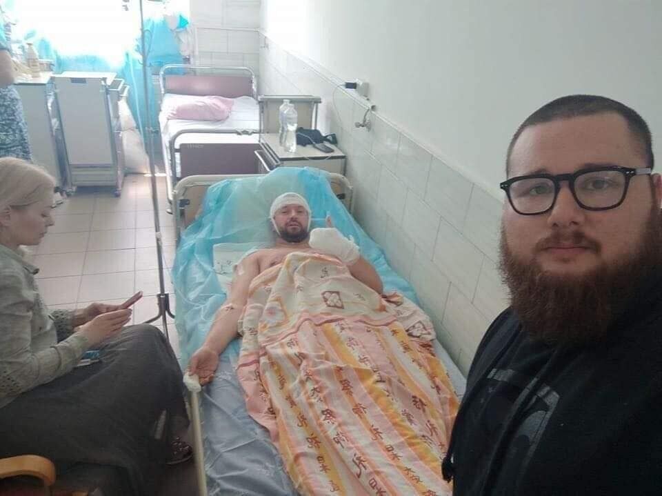 Андрій Верніковський у лікарні