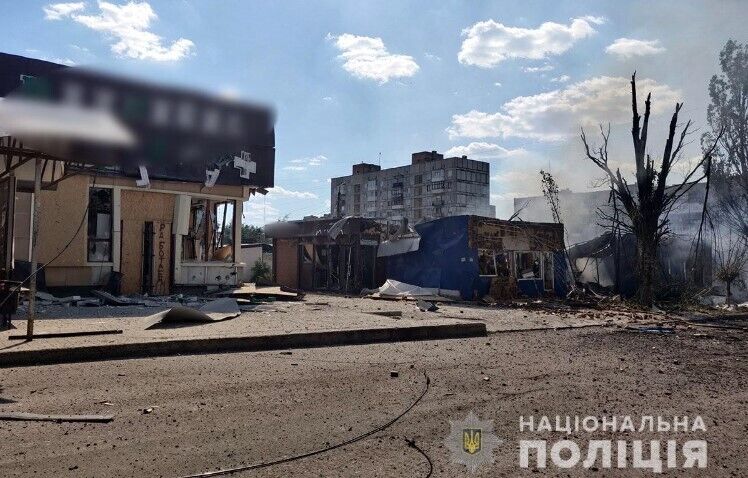 Росіяни накрили вогнем ринок та житловий сектор
