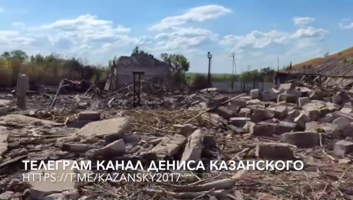 Последствия удара ВСУ по складам с БК на Луганщине