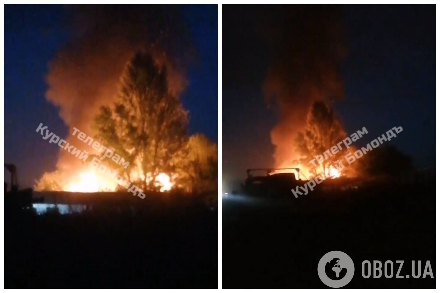 В Курской области прибавилось работы пожарным