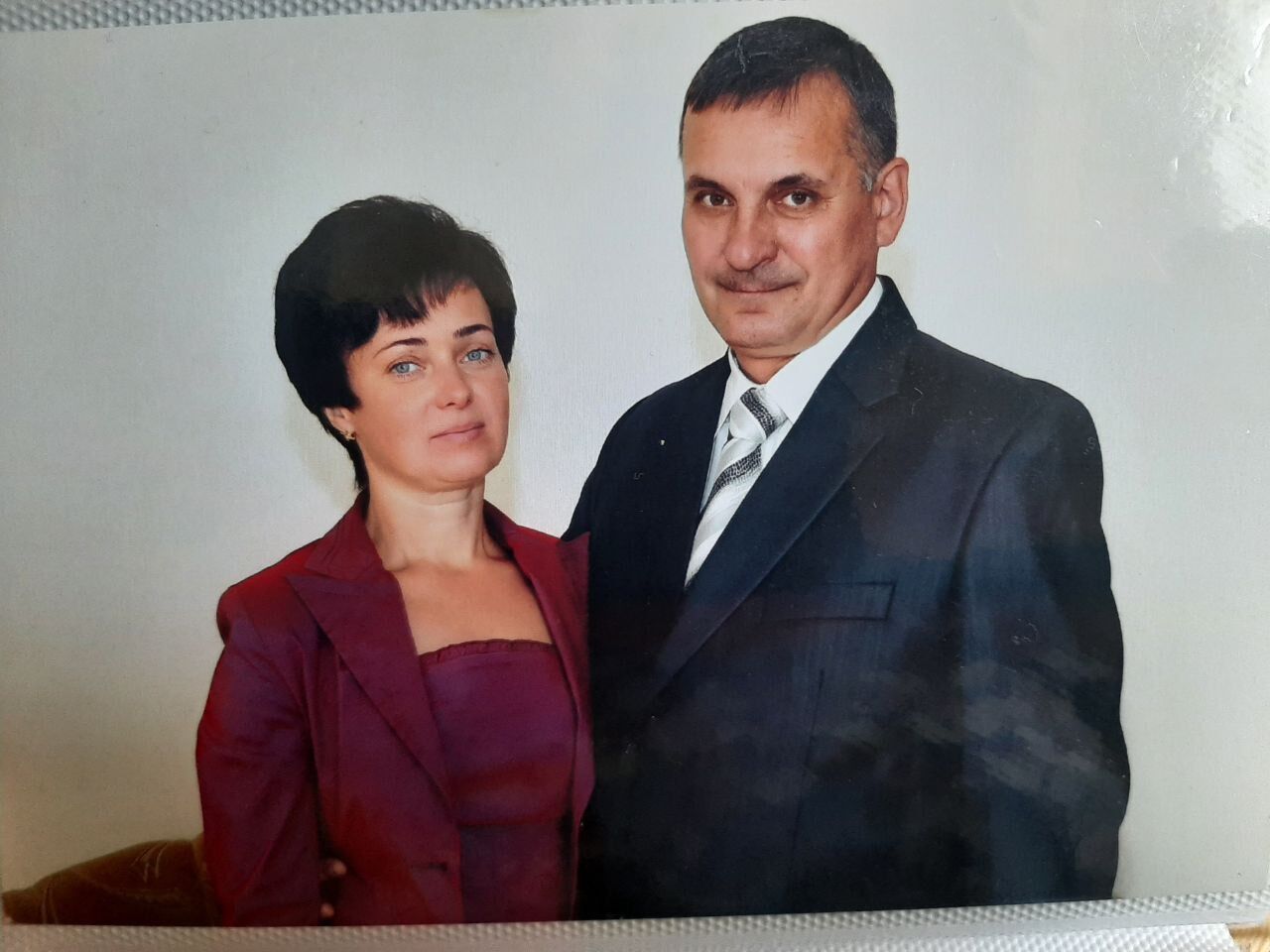 Убитый оккупантами 2 марта житель Киевщины Игорь Ермаков с женой Татьяной