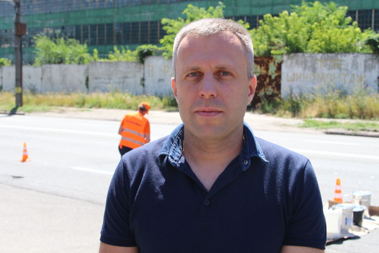 Начальник производственного отдела КП "Транспортная инфраструктура города" Михаил Солярчин