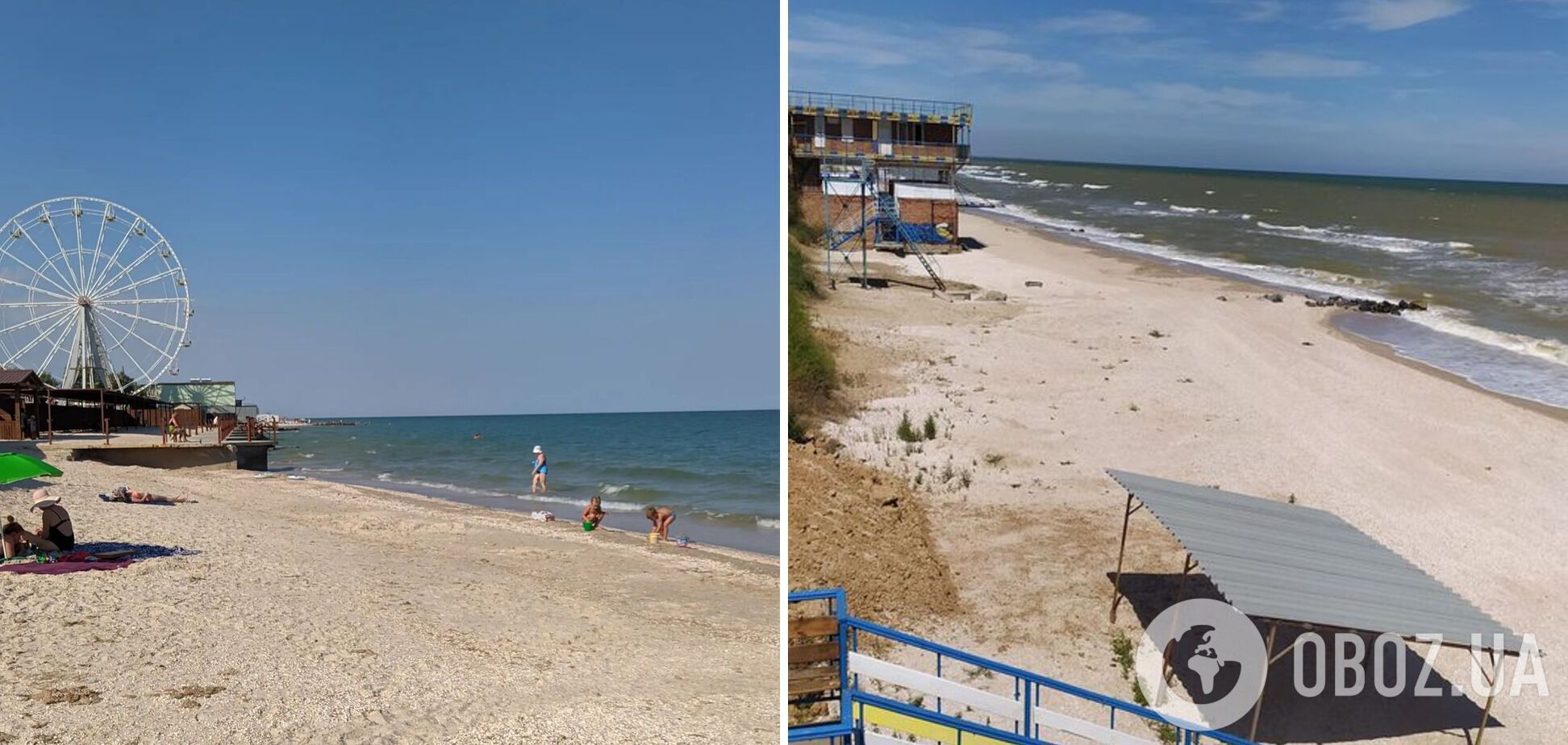 У Кирилівці безлюдні пляжі.