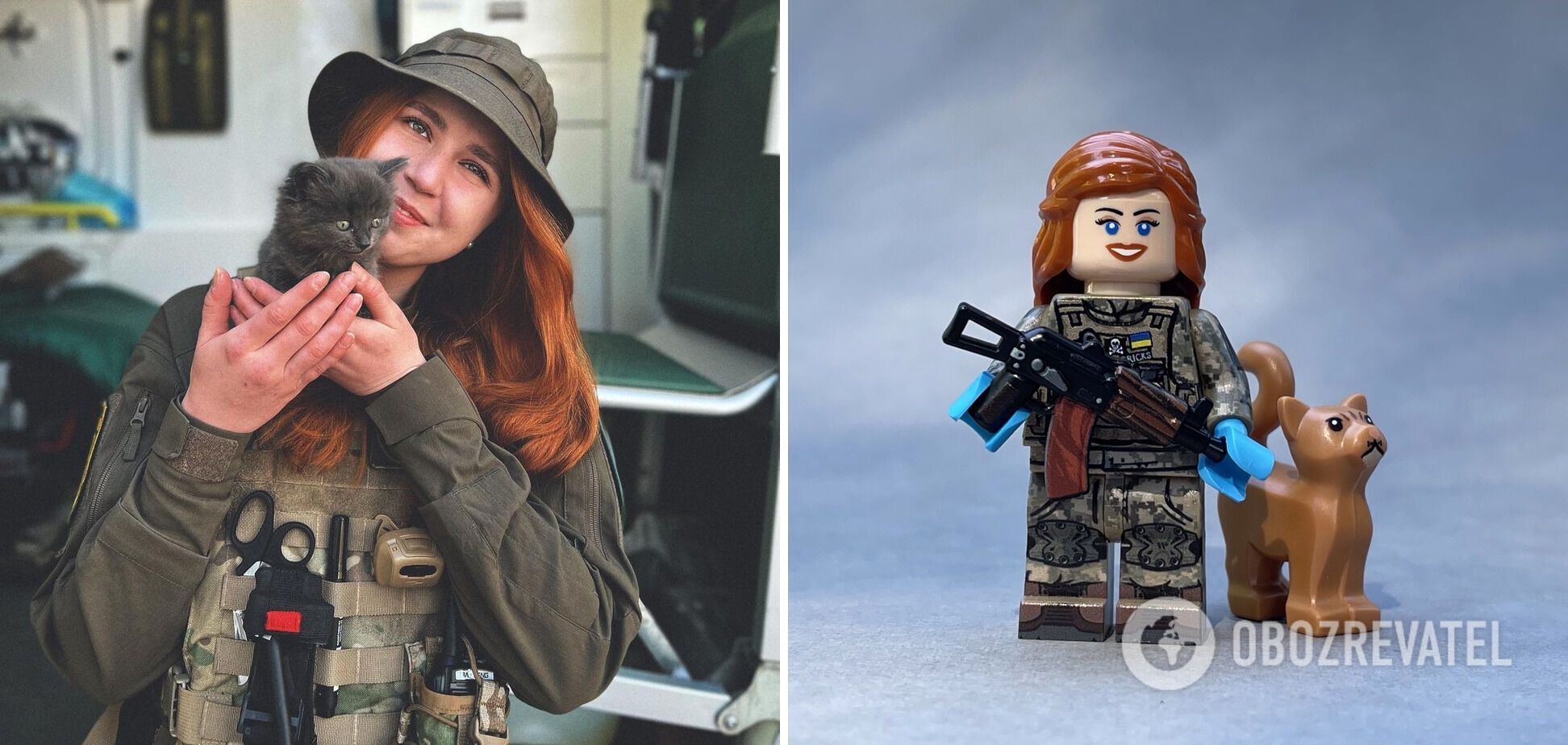 Украинские женщины-военнослужащие стали прообразами новых фигурок LEGO. Фото
