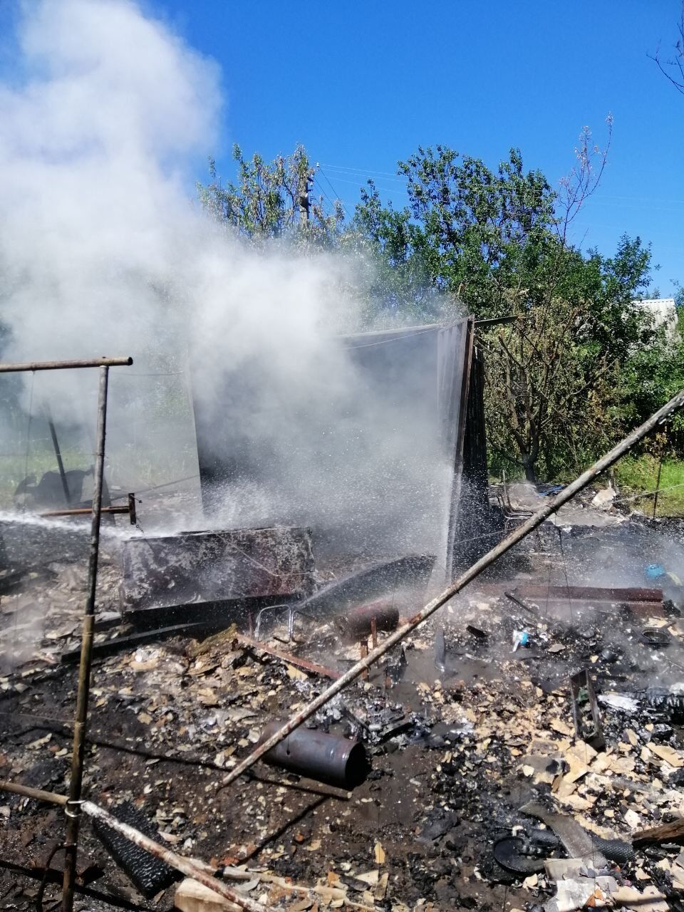 Еще один пожар произошел на территории одного из лесхозов возле села Кочеток