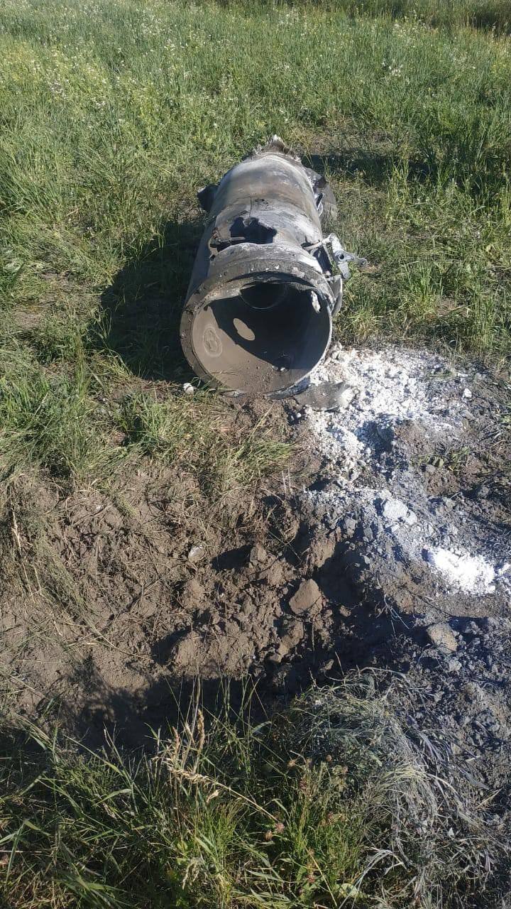 Ворожа ракета впала в поле