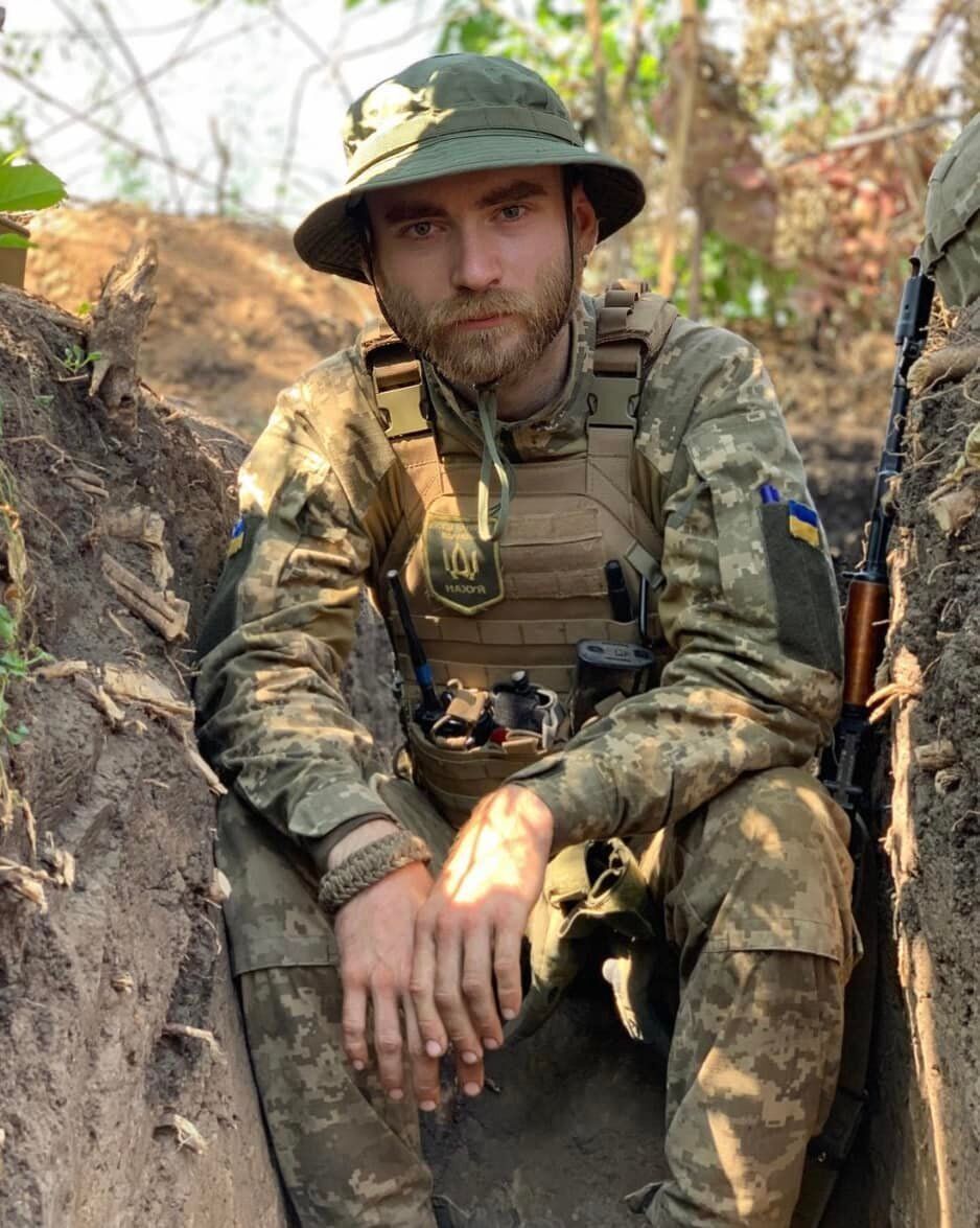 Защитник Украины Николай Рачок