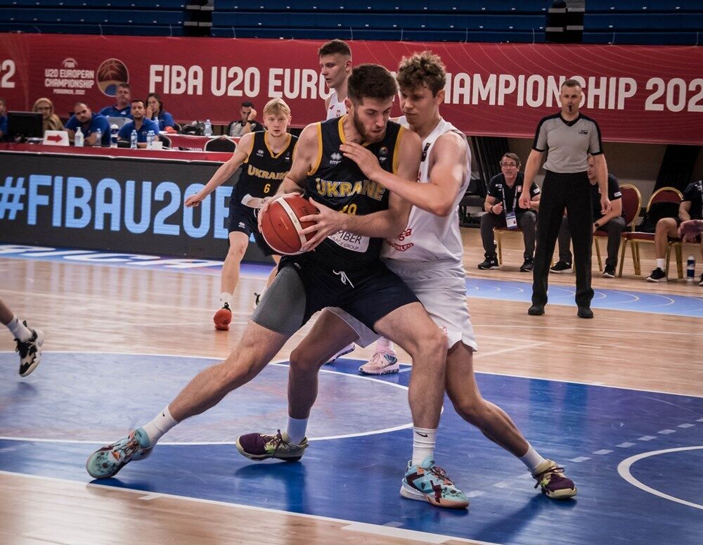 Украина проиграла Польше на молодежном Евробаскете