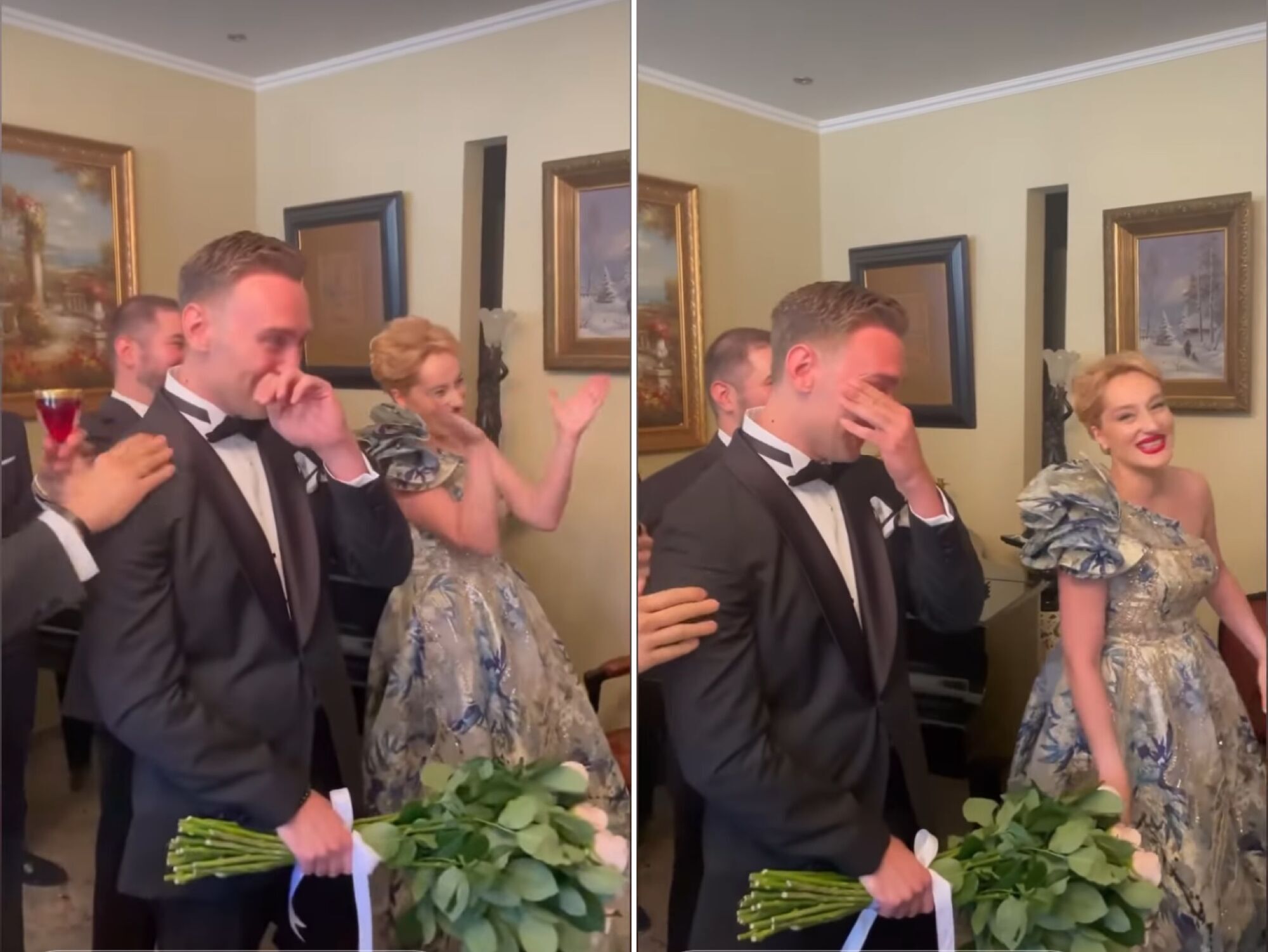 Іраклі Макацарія зіграв весілля: екс-"Холостяк" розплакався, побачивши наречену. Фото