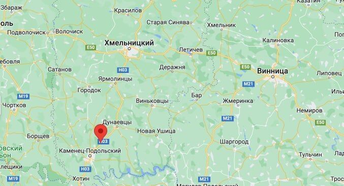 Взрывы раздались в районе Макового около Каменец-Подольского.