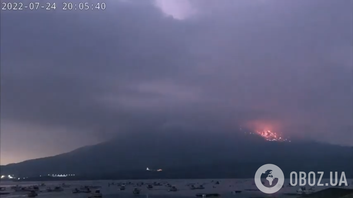 Виверження вулкана Сакурадзіма