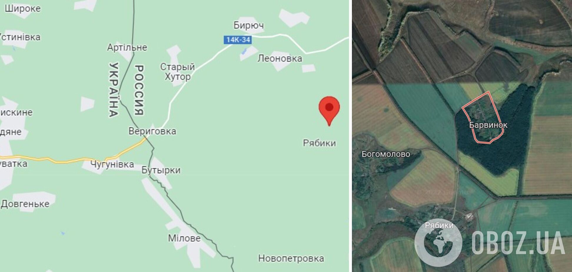 Оккупанты устроили ремонтную базу для военной техники возле границы с Украиной