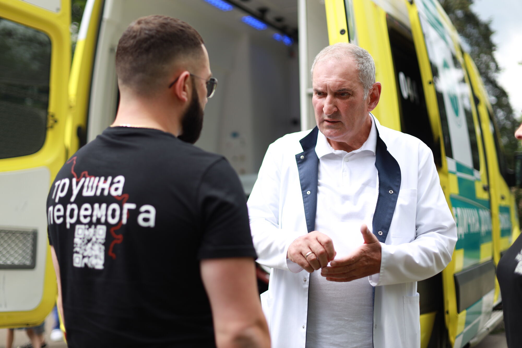 Автомобиль Mercedes Sprinter передал врачам Благотворительный фонд "Трушная победа"