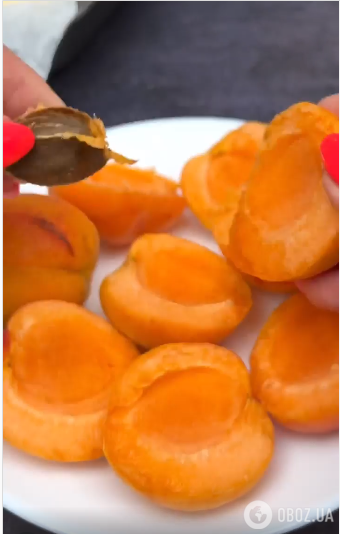 Смачний бісквіт з абрикосами: завжди виходить пухким