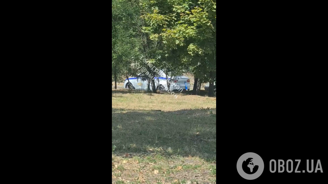 В Херсоне взорвали авто с двумя полицейскими-предателями