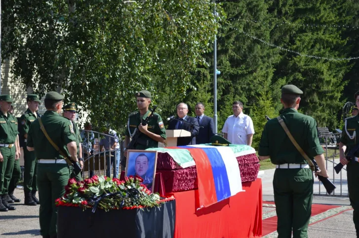 Похорон російського окупанта