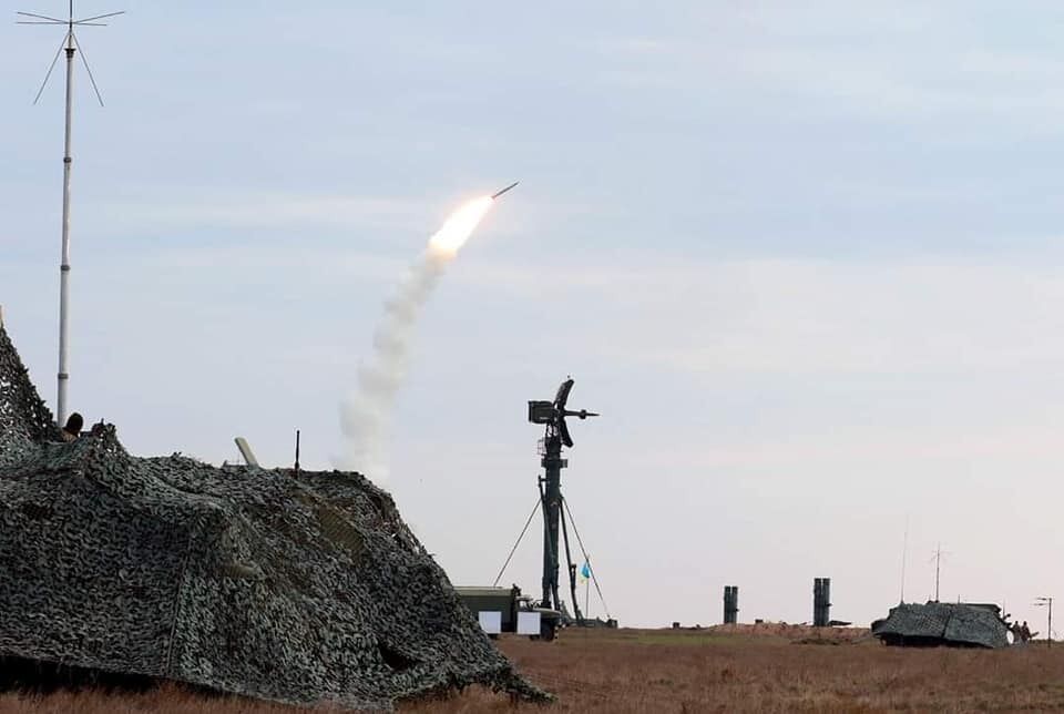 ПВО защищает украинское небо от вражеских ракет