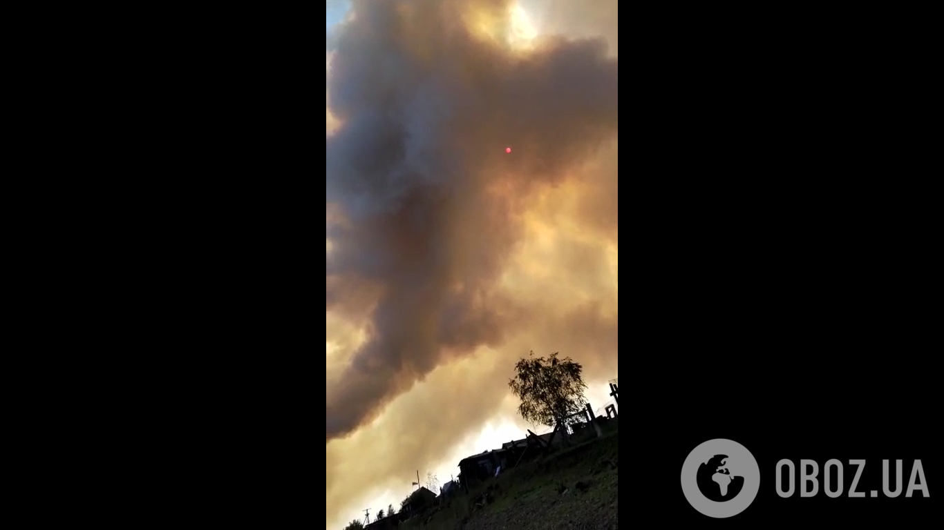 В Якутии бушуют мощные лесные пожары
