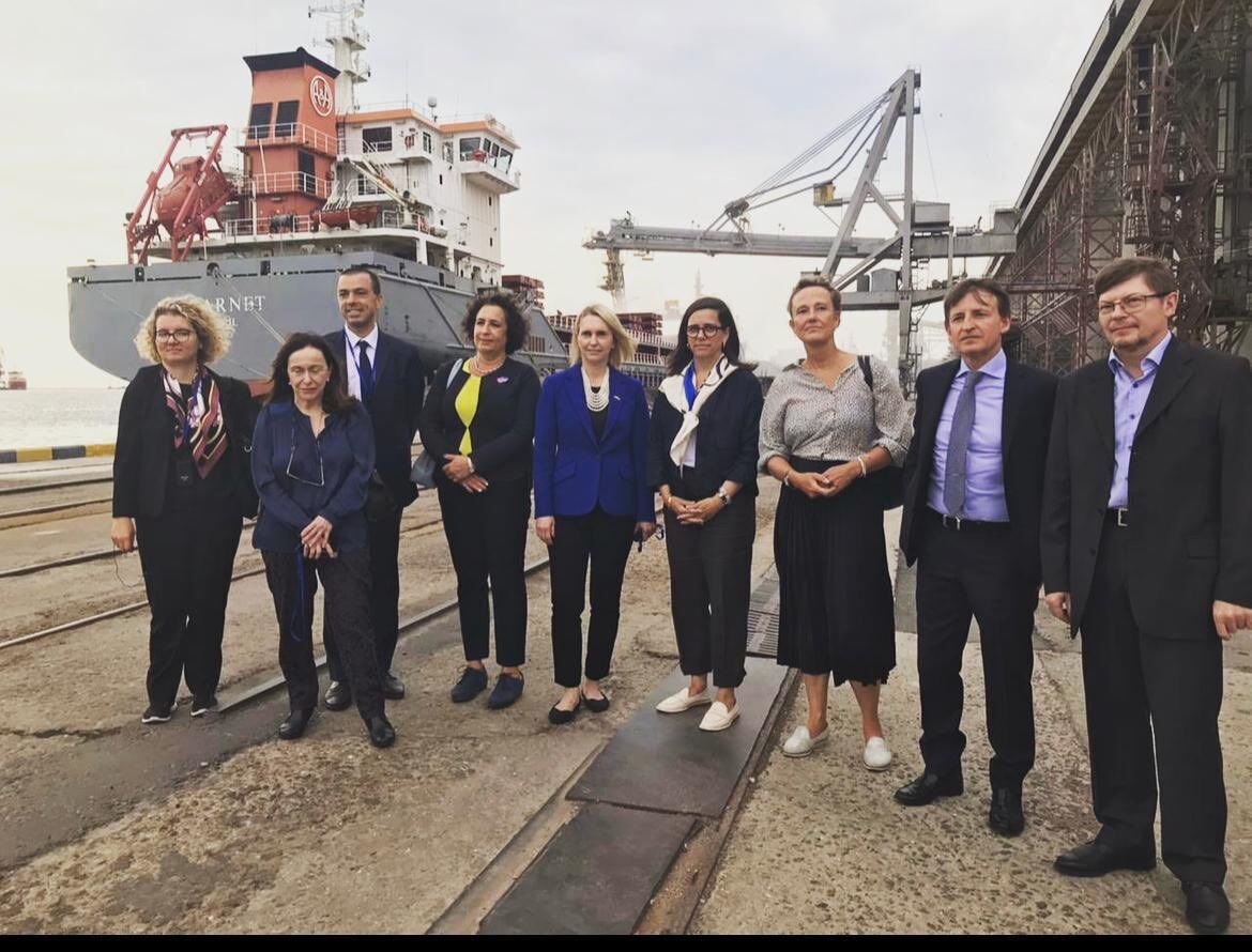 Послы G7 в порту Одессы