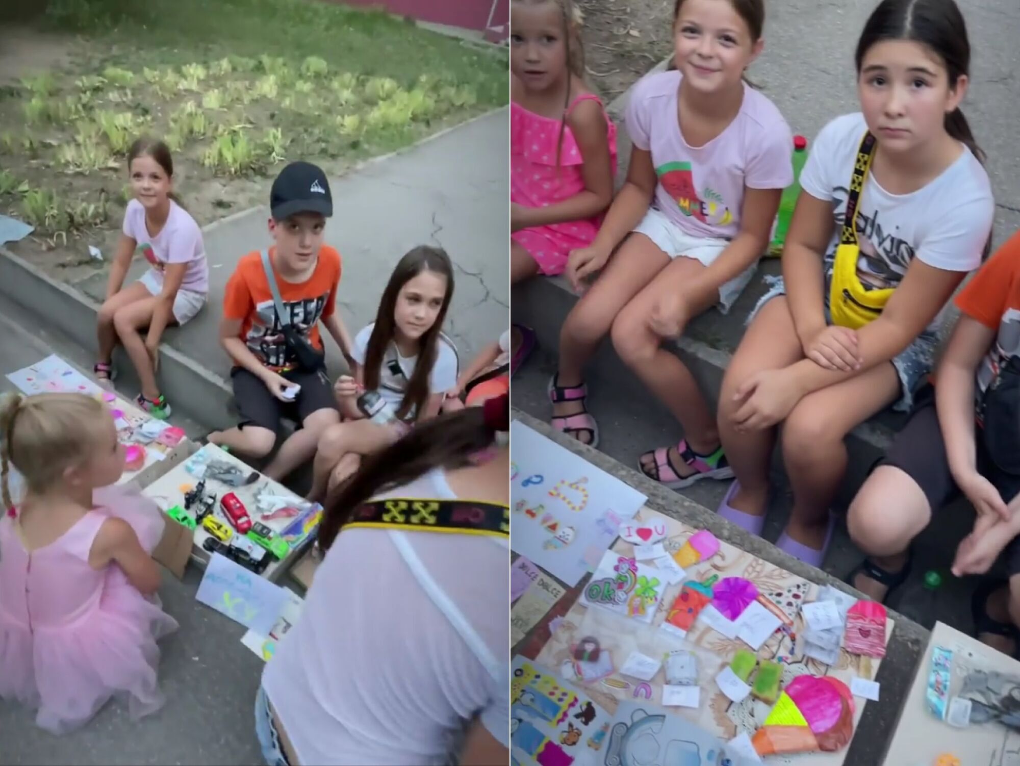 Маленькие украинцы открыли "магазин", чтобы помочь ВСУ. Трогательное видео умилило сеть