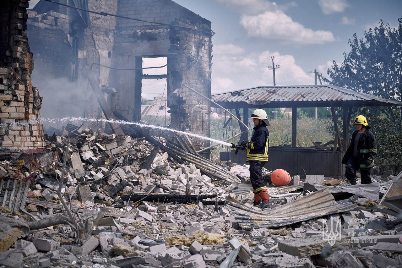 Последствия ракетного удара РФ по Краматорску 29 июля
