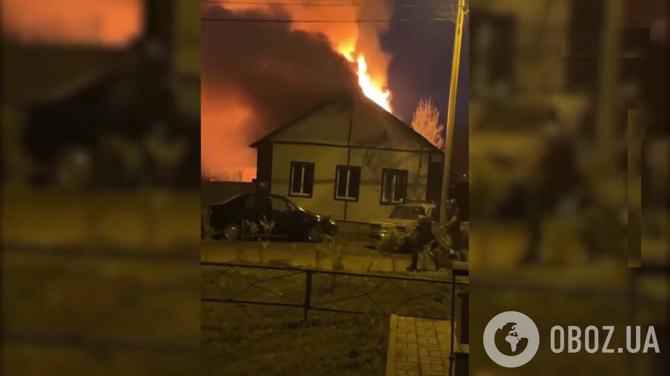 Момент вибуху у російському Бєлгороді