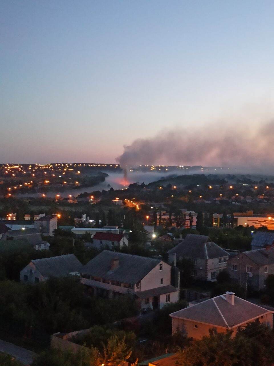 Дым над Белгородом