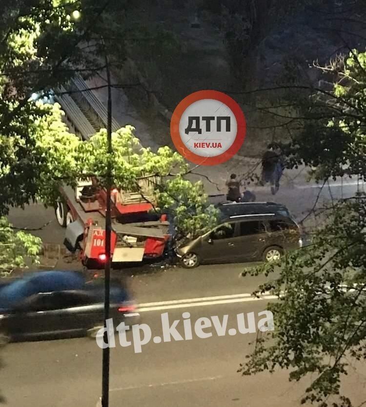 ДТП произошло на улице Киевской.